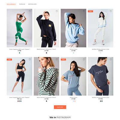 Zen Wear | Redesign e-commerce #2 design designer dress ecommerce leggins redesign shop sport website yoga