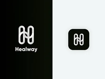 Healway 2020 app app design creative design creativity design dribbble hello dribble logo logo design logodesign logotype mobile design product design rider riding typography ui ux way
