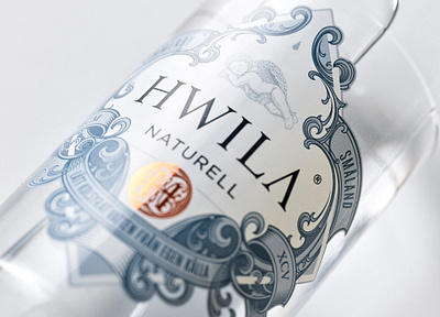 HWILA naturell branding design hwila label packaging schmetzer water