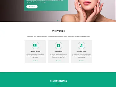 Derma Care - Free WordPress Theme dermatology design doctor health hospital website wordpress blog theme wordpress responsive theme