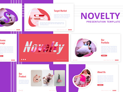 Novelty - Creative PowerPoint Template creative design graphic design powerpoint presentation powerpoint template presentation design presentation template