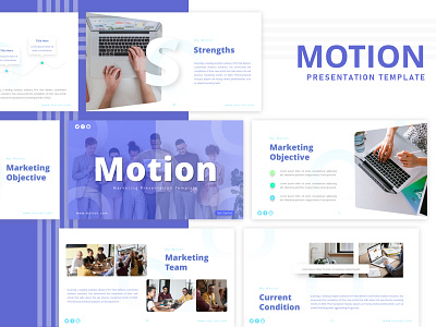 Motion - Marketing PowerPoint Template design graphic design marketing powerpoint presentation powerpoint template presentation design presentation template