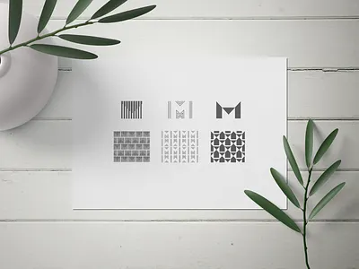 M logotype concepts + patterns brand branding design graphic design lettering logo logo design logotype minimal vector