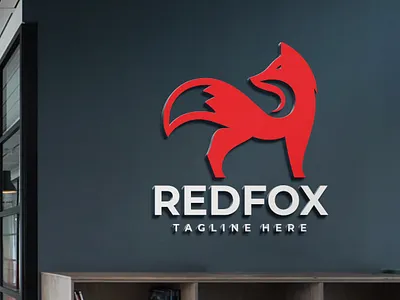 Dark Background 3D Logo Mockup Design (2020) download mock up mockup psd