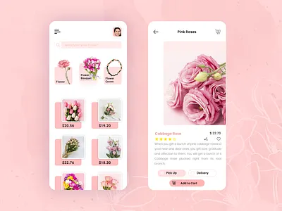 Online Flower delivery app appdesign appdevelopment flowerapp flowerappdevelopment ondemandappdevelopment ondemandflowerappdevelopment onlinebouquet