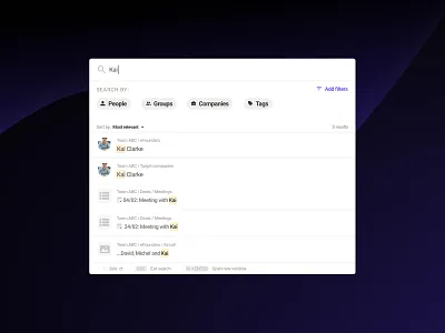 Search component with autocompletion autocomplete daily ui product design search search bar search engine search results searching tag ui ux