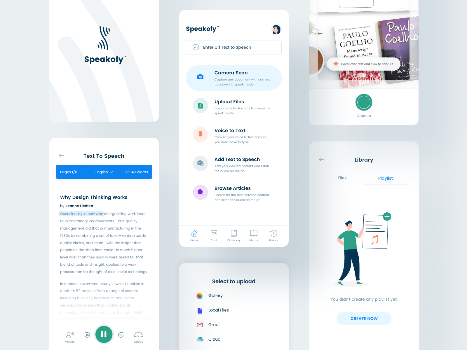 Example of Minimal Mobile App Design