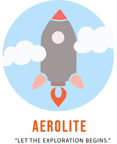 Rocket Logo design illustration logo vector