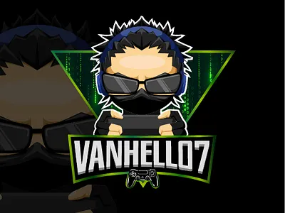 Streamer Gaming Logo - Vanhell07 gaming gaming logo logo streamer vector logo