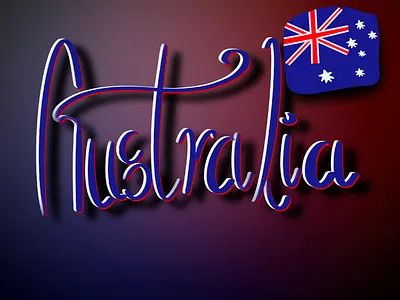 Digital hand lettering calligraphy calligraphy art