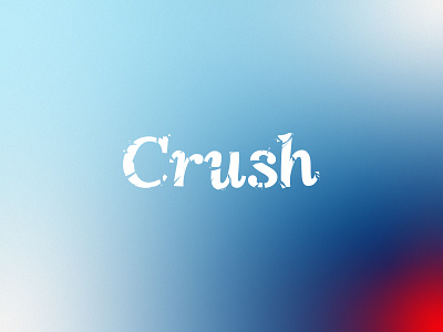 Crush logotype crush crush logo design graphic design illustrator logo logo design logodesign logodesigner logotype type typo typography vector