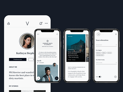 Victoria - Mobile App by Szymon Grabowski for adchitects on Dribbble
