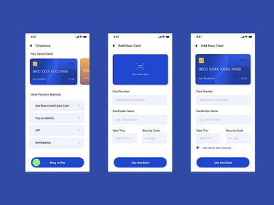 Scan and checkout ui ux process