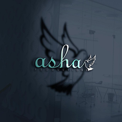 ASHA Productions Logo Design brand design brandidentity brandidentitydesign brandingdesign creativeagency creativedesign creativelogodesign digitalagency digitalmarketing graphicdesign graphicdesigner green logo identitydesign logodesign logodesigner peace logo peace sign peaceful pigeon socialmediadesign