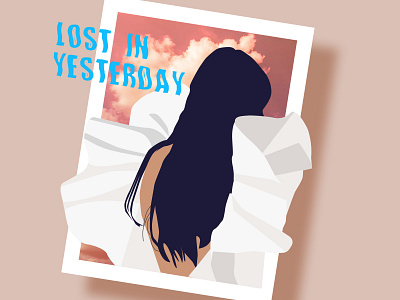 Lost In Yesterday charachterdesign digital painting digitalart emotions flatdesign illustration tame impala ui vector