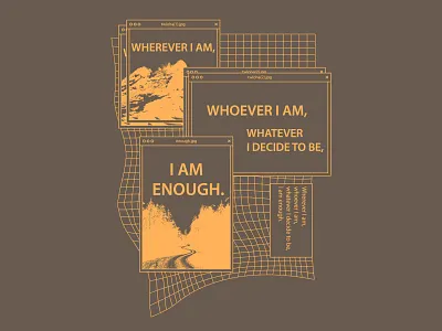 Windows apparel illustration t shirt typography