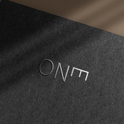 'One' real estate company logo design