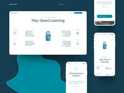 Conspire — Embodied 02 artificial intelligence clean ecommerce shop interface landing layout minimal shopify theme store template ui ux web design