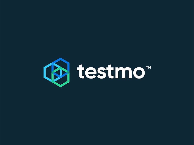 Testmo rebranding branding identity logo management management tool mark modern logo pattern rebrand responsive logo test testmo time tracker unfold