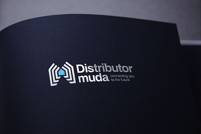 Distributor Muda Logo Design brand brand agency branding futuristic geometic logo logo design logo designer logomark logotype smarthome symbol