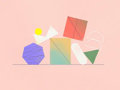 Shapes. art direction graphic design illustration vector