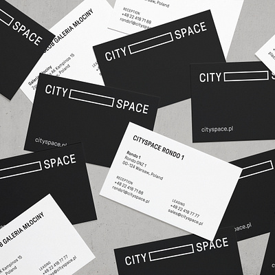 City Space / Branding black and white branding corporate identity design idea logo logo design minimal typography
