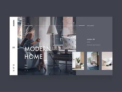 interior design portfolio concept design interior typography ui ux