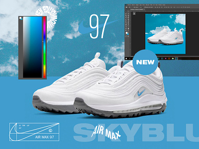 Air max 97 air max banner design nike nike air nike air max nike design posterdesign