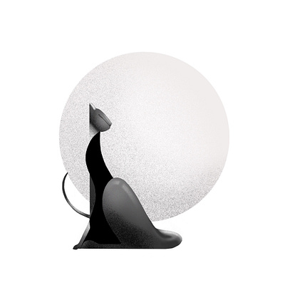 Posture Goals adobe fresco adobefresco blackandwhite chat editorial art editorial illustration gato graphic illustration illustration monochromatic noir