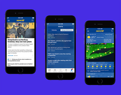 News 12 App app design app ui news app ui