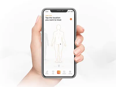 Soovu-Pain Relief app components design health healthcare illustration interactions life mobile pain ui ux vector