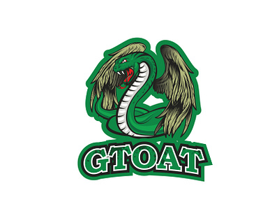 GTOAT brand gaminglogo logo