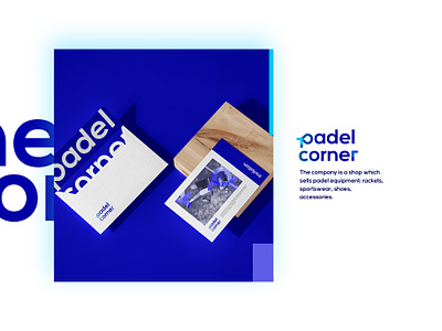 Padel corner : Brand identity adobe blue branding design design art designer graphic design identity illustration illustrator logo logodesign logos padel photoshop sports tennis ui