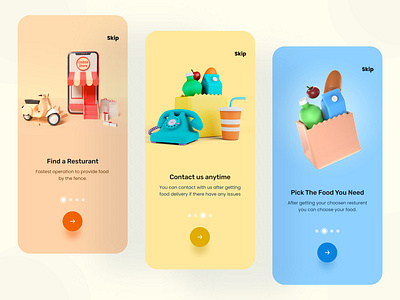 Food Delivery App Onboarding Screen burger delivery fodie food food and drink food apps food delivery food delivery application food delivery apps food delivery service food order foods mobile mobile app design mobile app ui onboarding onboarding screen pizza restaurant sylgraph