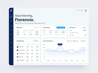 InvoPay Invoice Management System accountant dashboad dashboard design dribbble best shot invoice design minimal design payment management webapplication webapps