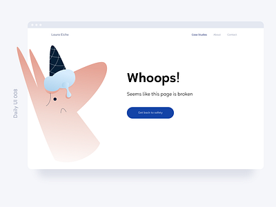 Daily UI 008 - 404 page 404 404 error 404 error page 404 page 404 page not found 404page daily ui daily ui 008 dailyui dailyui 008 dailyui008 dailyuichallenge design landing page landing page ui