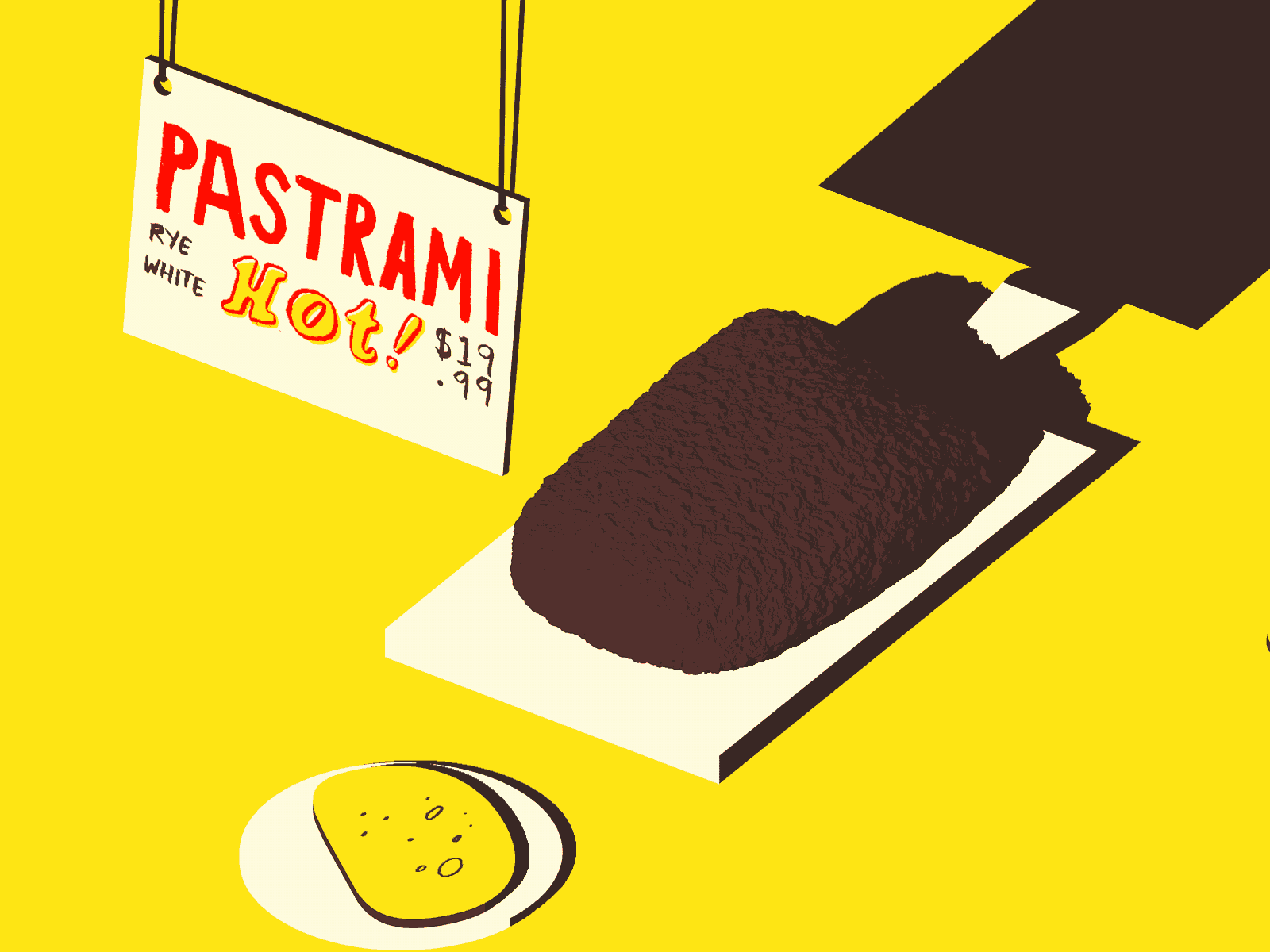 08 - REUBEN animation c4d cartoon cinema 4d design food illustration sandwich