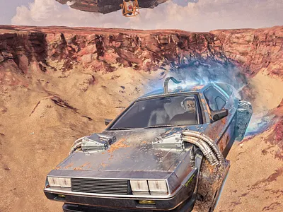 Escape from the mothership 3d 3dillustration cinema4d global illumination occasionalrender photoshop redshift3d