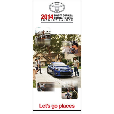 Toyota 2014 Corolla Launch design