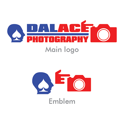 Dalace Photography logos branding design flat illustration logo minimal vector