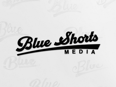 Blue Shorts Media art black white brand brand design brand identity branding branding design illustration illustration art illustrator lettering logo logo design logodesign logotype minimalist sketching typogaphy typographic typography art