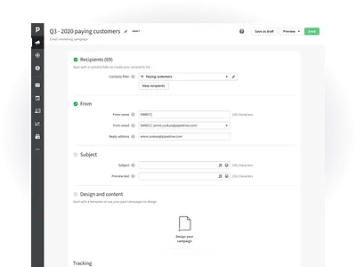 Create an Email Marketing Campaign in Pipedrive app campaign create new crm software desktop email marketing integrated mailigen marketing pipedrive product saas saas app service simple steps straightforward ui ux wizard