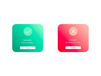 #DailyUI 011 - Flash Message daily 100 challenge daily ui dailyui error message flash message success ui