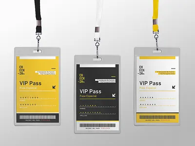 Check-in | Branding airlines boarding boardingpass brand branding check in check in design event festival pass passport travel trip typography ui ux vip vip pass yellow