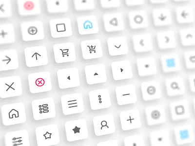 rosico: my first iconset! concept freebie icon design icon set iconography icons illustration vector