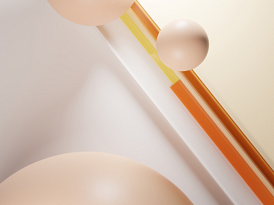 Paintdrops and Pinstripes 3d art art blender design digital art minimalism minimalist wallpaper