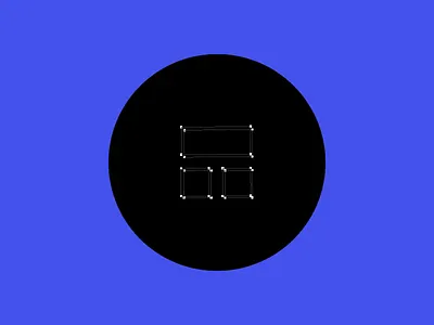 Underline Brandmark Wireframe Animation 3d animation loading threejs wireframe