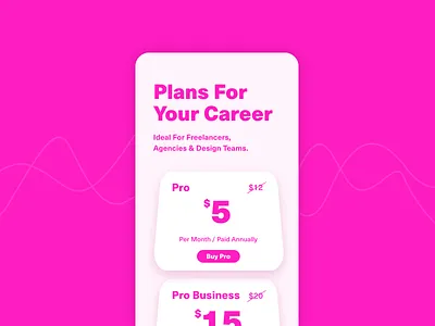 Daily UI #023 • Onboarding dailyui membership mobile onboarding onboarding screen ui ux