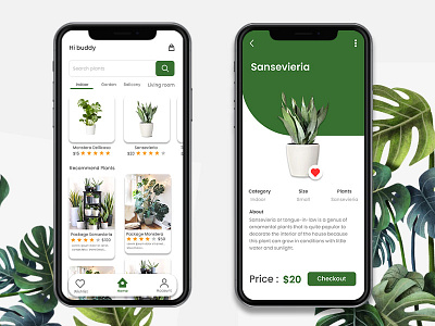 Plants Store animation app app ui ux web design designui illustration ui ui ux web design ux web