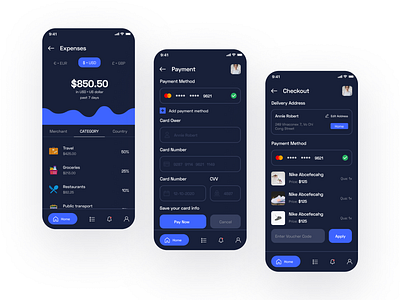Dream Wallet Concept adobe xd advertisement business creative ecommerce elegant enterprise figma finance flow chart infographics map marketing medicine mockup modern seo sketch travel xd